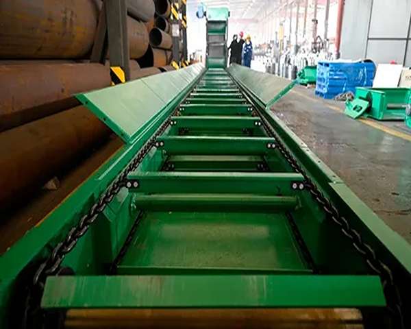 تصویر 1 از نوار نقاله زنجیری مناسب انتقال بار های سنگین و حجیم